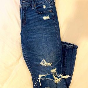 Power Straight High Rise Jeans- Old Navy